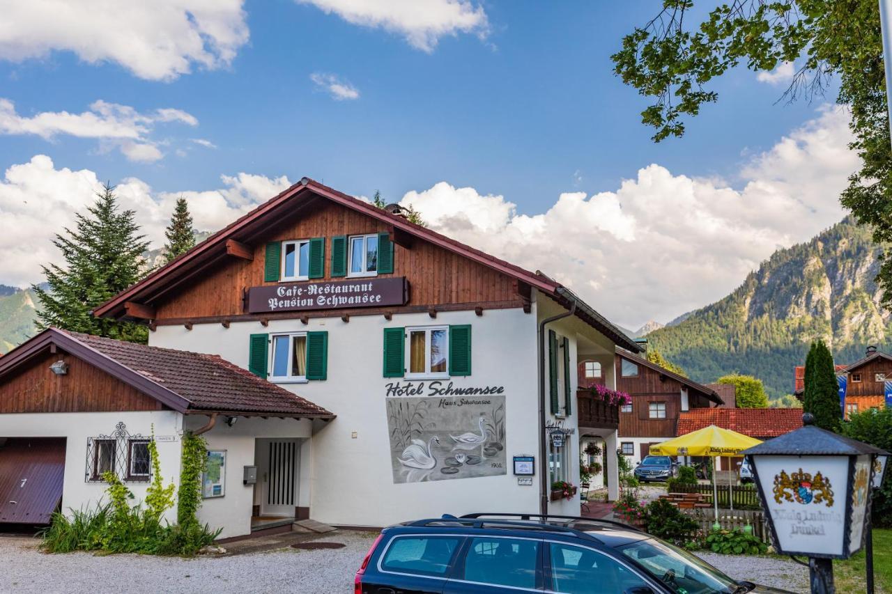 Hotel Pension Schwansee ชวานเกา ภายนอก รูปภาพ