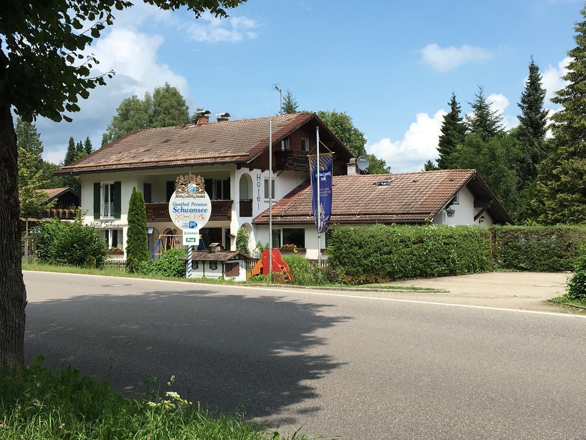 Hotel Pension Schwansee ชวานเกา ภายนอก รูปภาพ