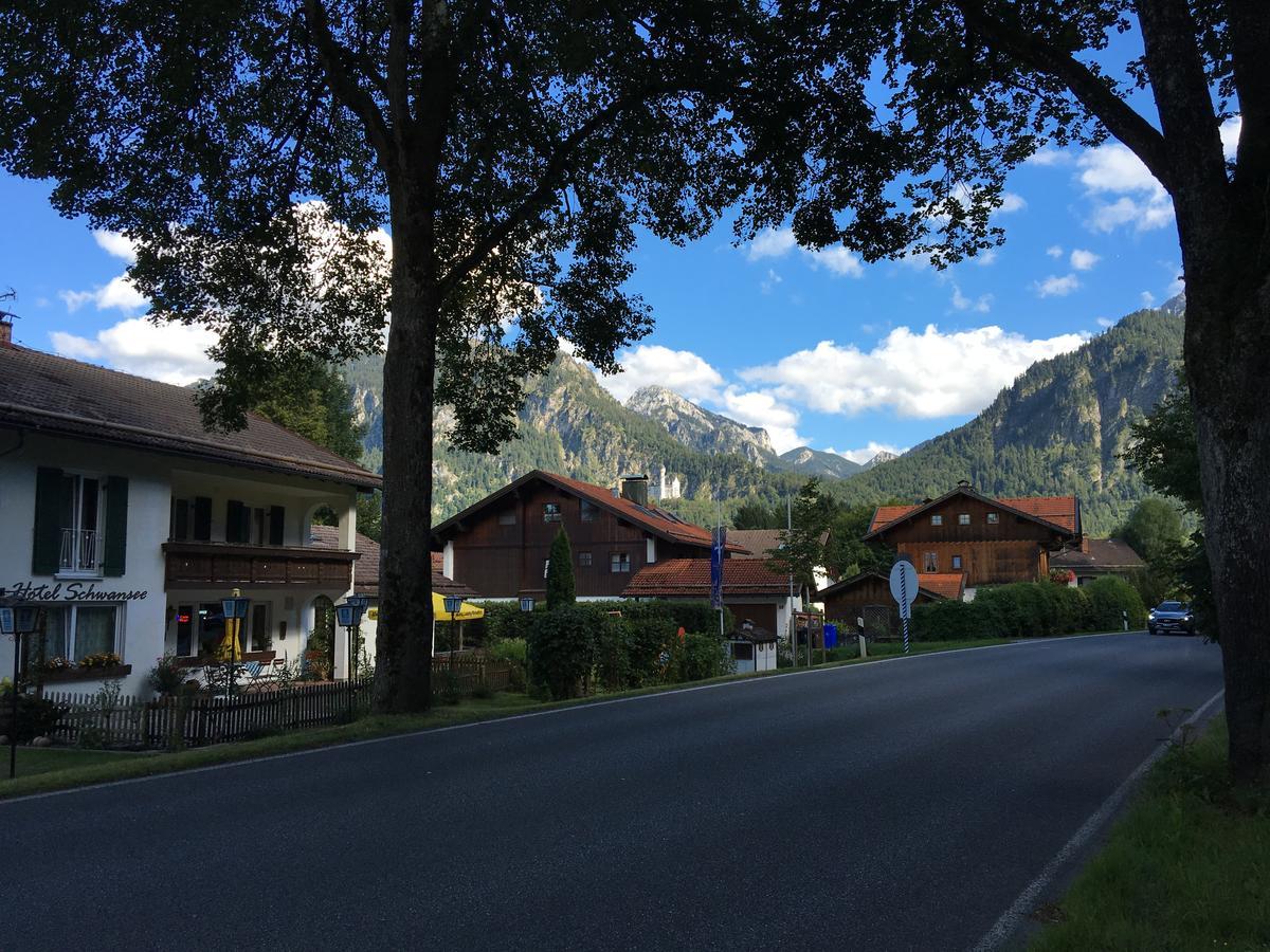 Hotel Pension Schwansee ชวานเกา ภายนอก รูปภาพ