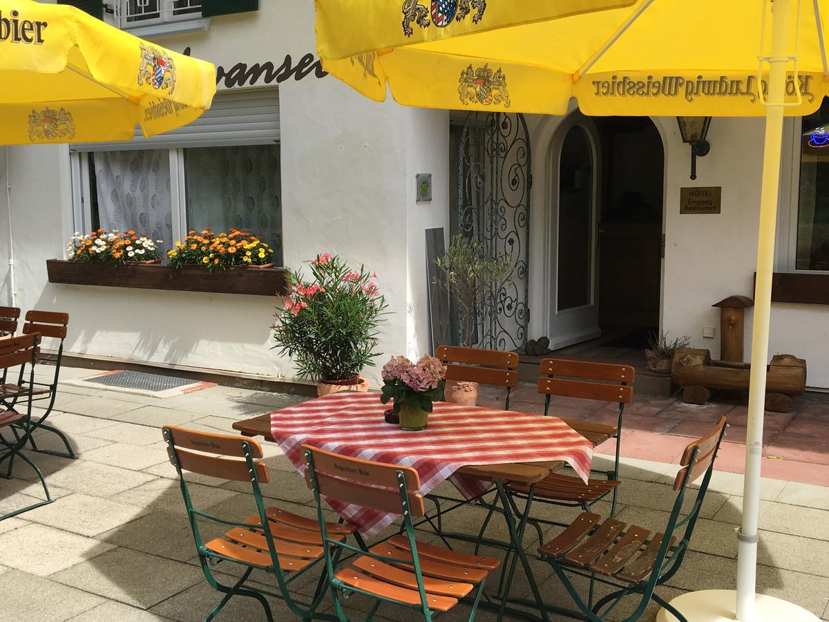 Hotel Pension Schwansee ชวานเกา ภายนอก รูปภาพ