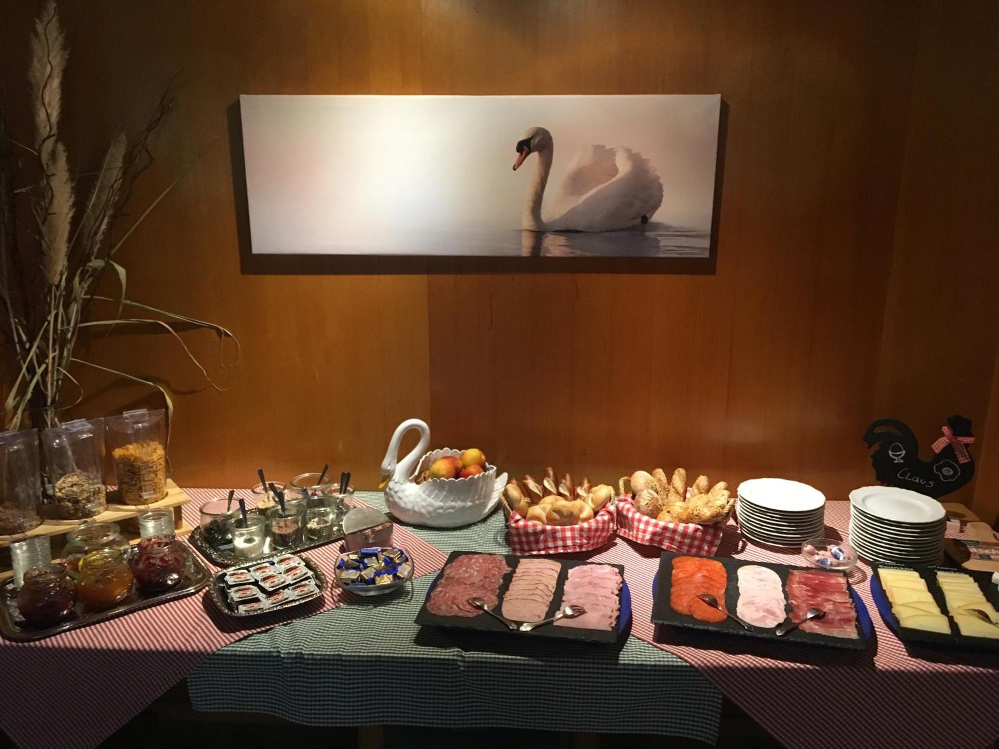 Hotel Pension Schwansee ชวานเกา ภายนอก รูปภาพ