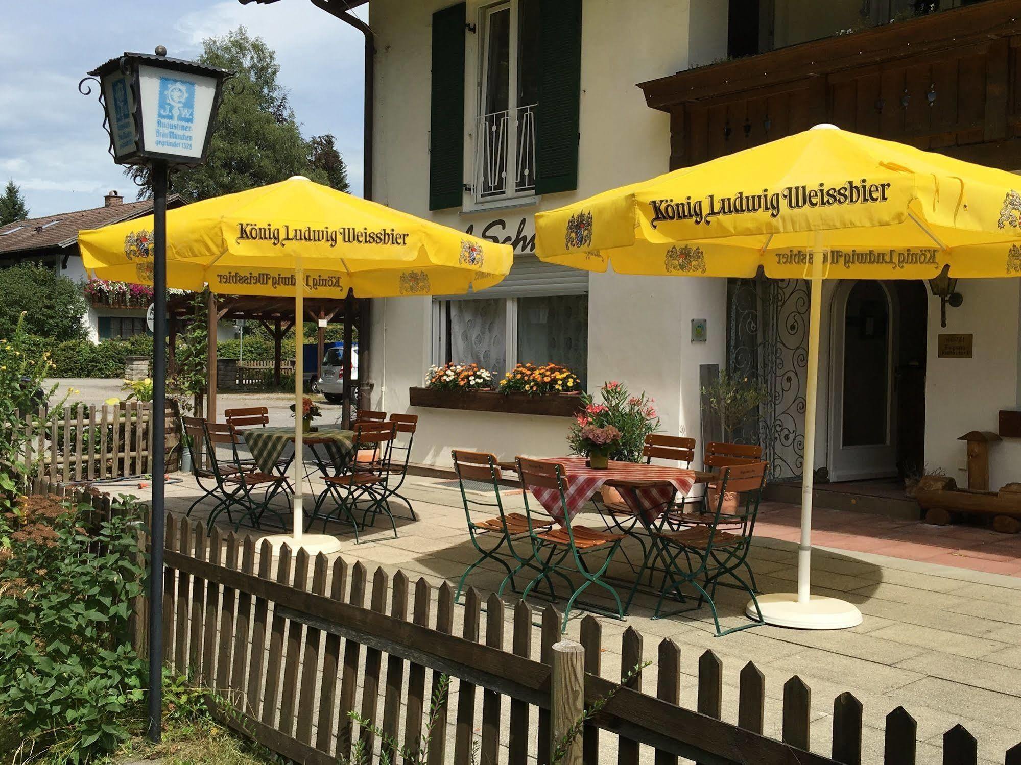 Hotel Pension Schwansee ชวานเกา ภายนอก รูปภาพ
