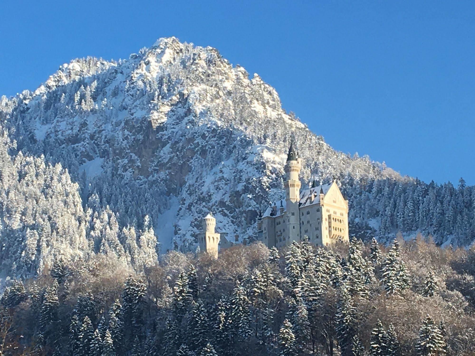 Hotel Pension Schwansee ชวานเกา ภายนอก รูปภาพ
